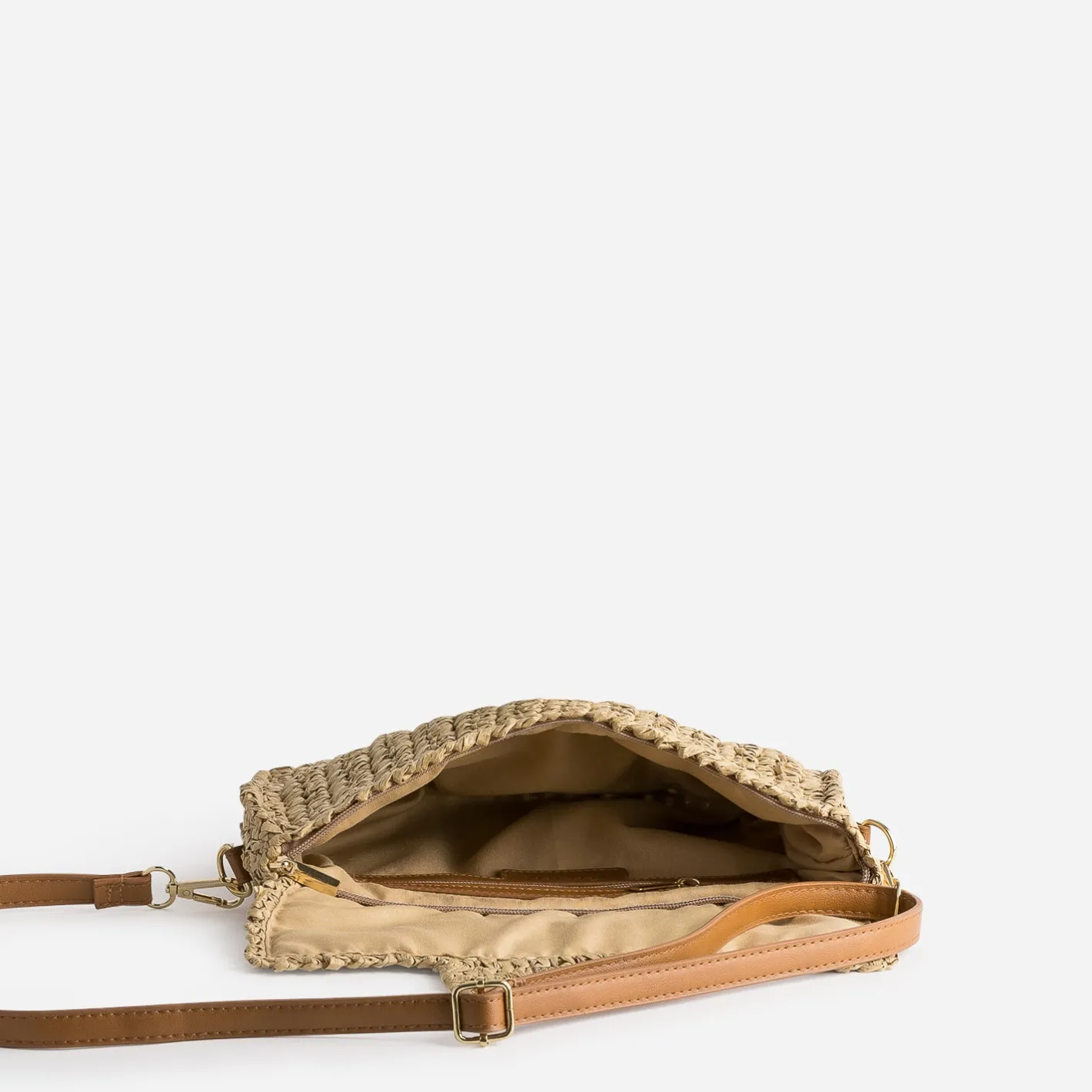 Pochette paille tressée^Eram Discount