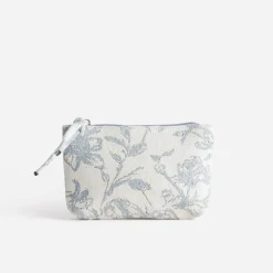 Pochette TEXTO beige motif floral baby blue^Eram Sale