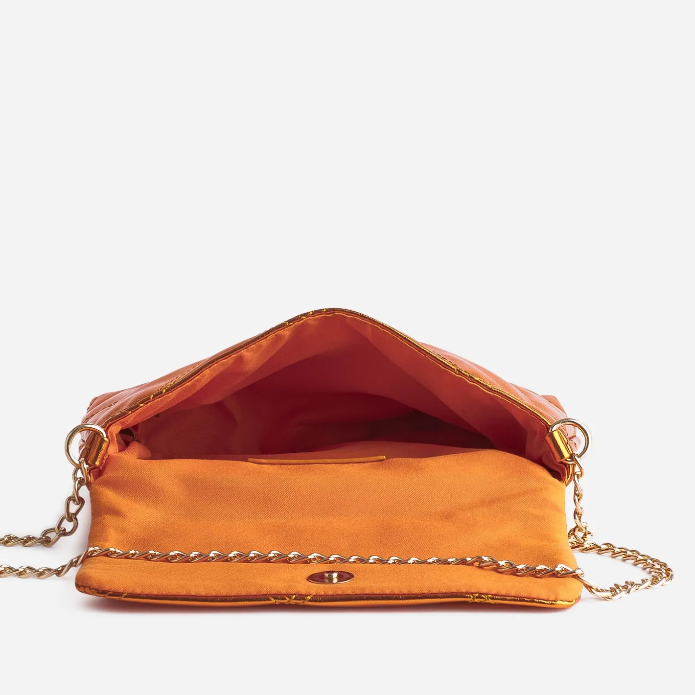 Pochette métallisé matelassée^Texto Outlet