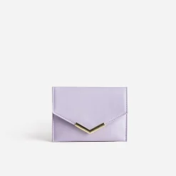 Porte-monnaie lilas format enveloppe^Eram Hot