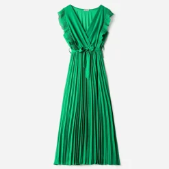 Robe longue e plissée^Texto Online