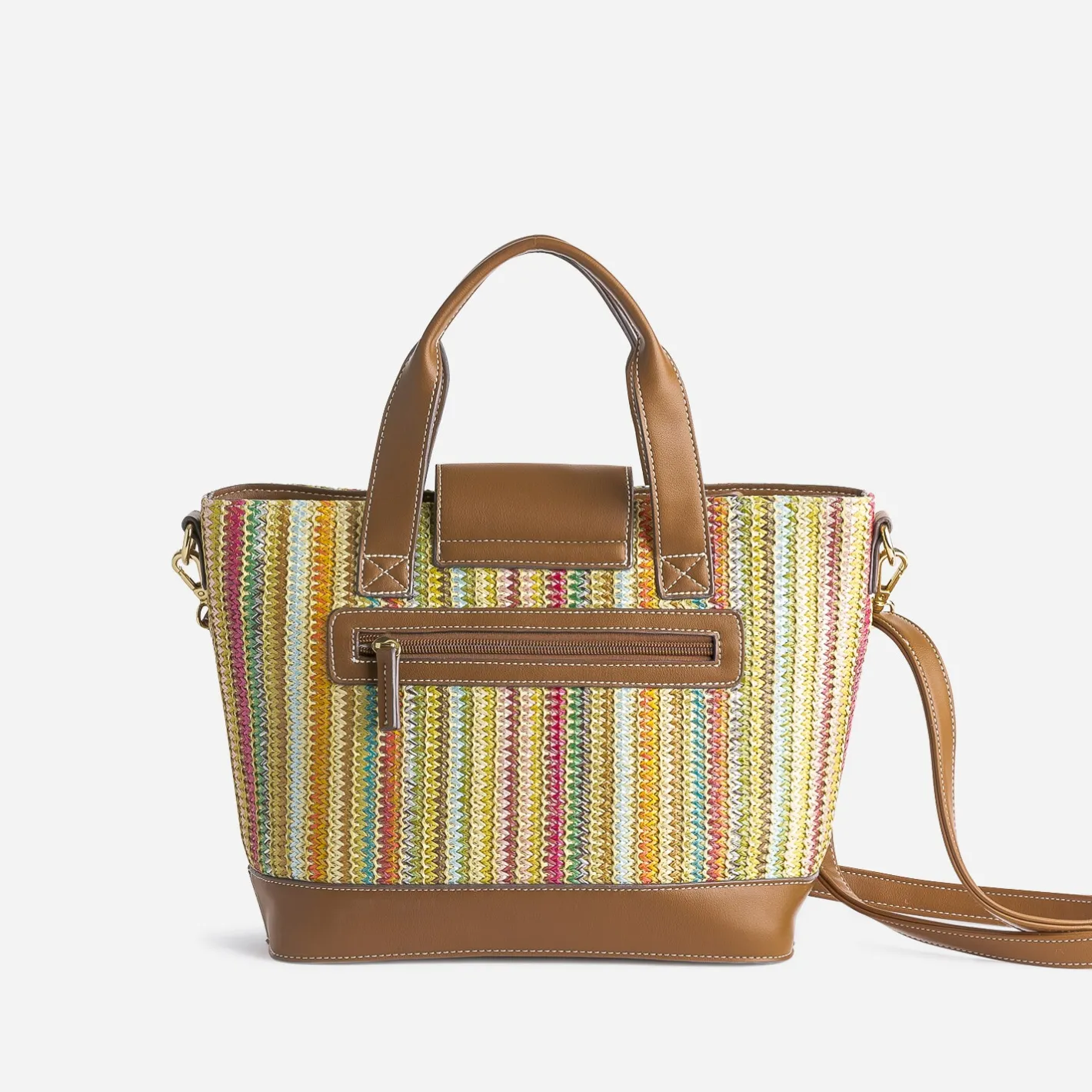 Sac à main et tressage multicolore^Eram Hot