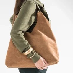 Sac à main suédé^Texto Clearance