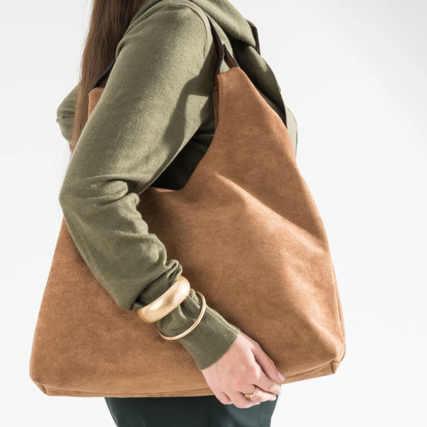 Sac à main suédé^Texto Clearance