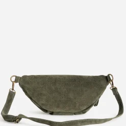 Sac banane cuir velours^Texto Discount