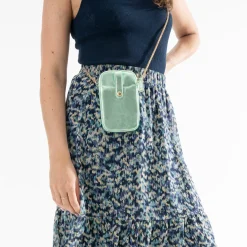 Sac métallisé pour téléphone portable^Eram Discount