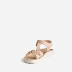 Sandale anatomique pois pailletés^GEOX Discount
