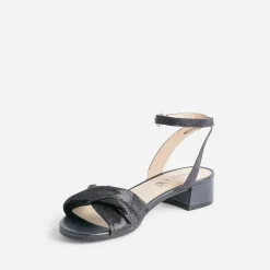 Sandale cuir effet python verni^Caprice Sale