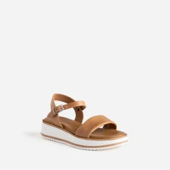 Sandale compensée en cuir^Buggy Best