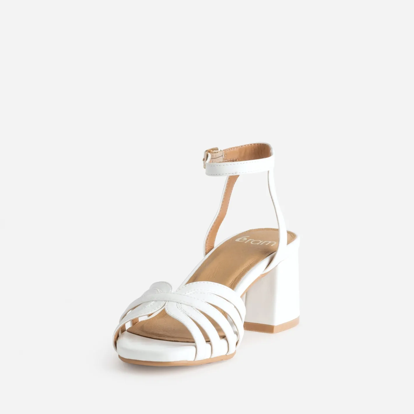 Sandale écrue à brides^Eram Sale