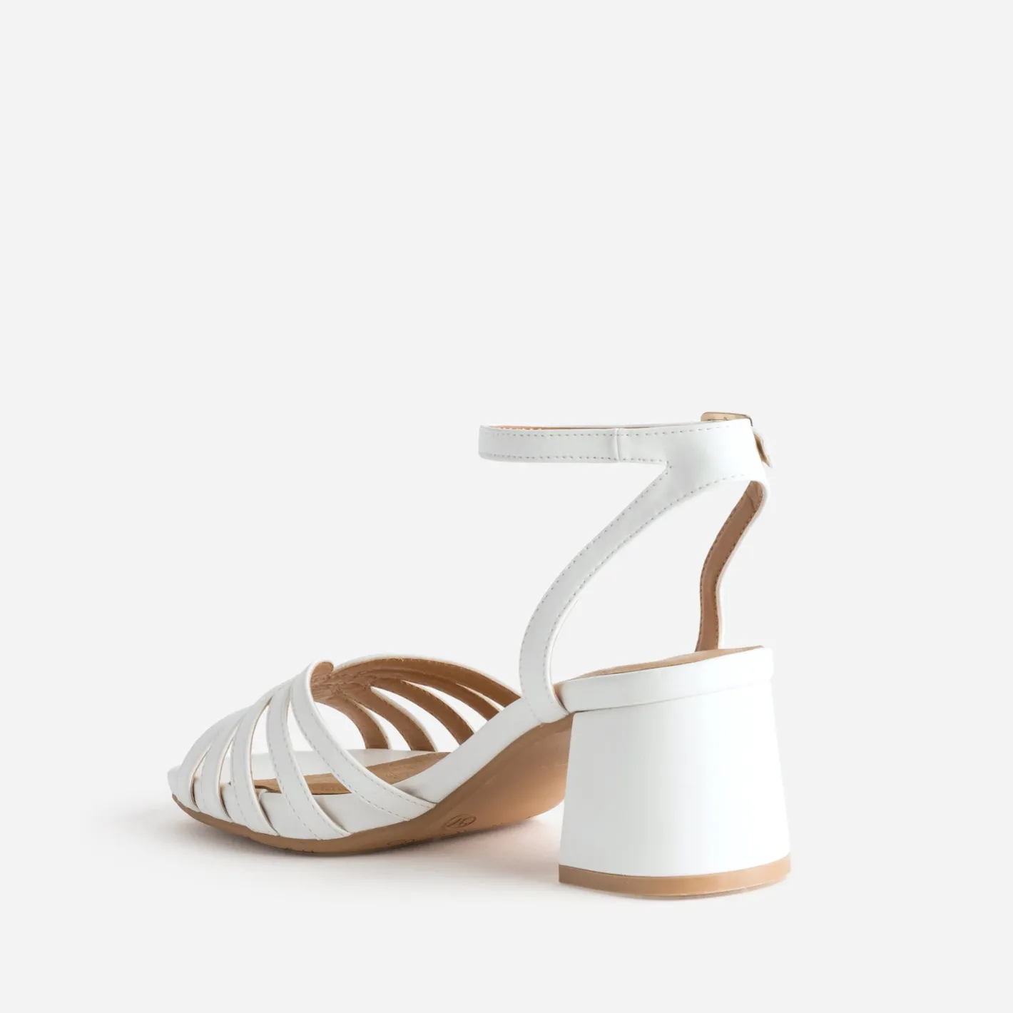 Sandale écrue à brides^Eram Sale