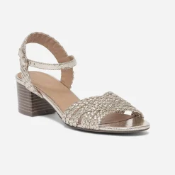 Sandale dée éco-conçue à brides tressées^Eram Clearance