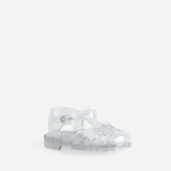Sandale enfant transparente paillettes ées^Meduse Online