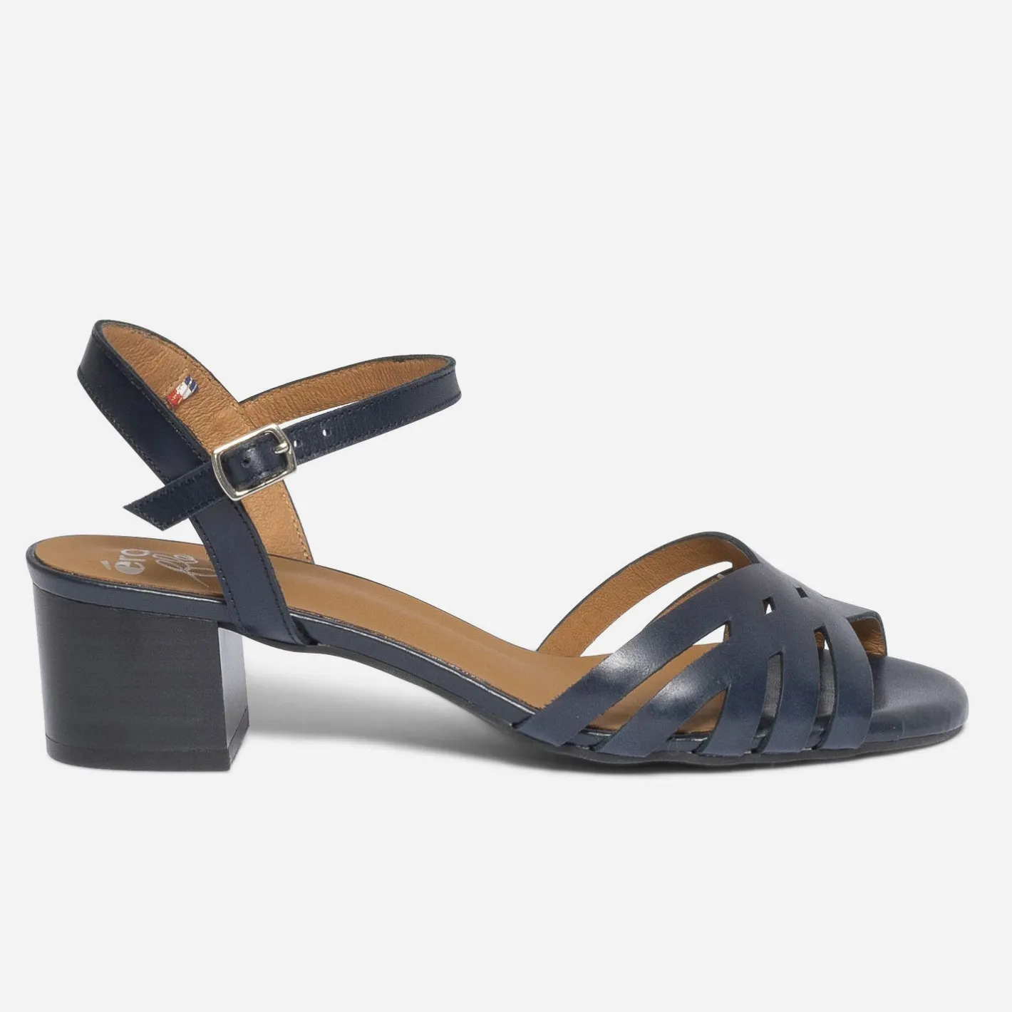 Sandale bleu en cuir^Eram Flex Sale