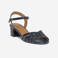 Sandale bleu en cuir^Eram Flex Sale