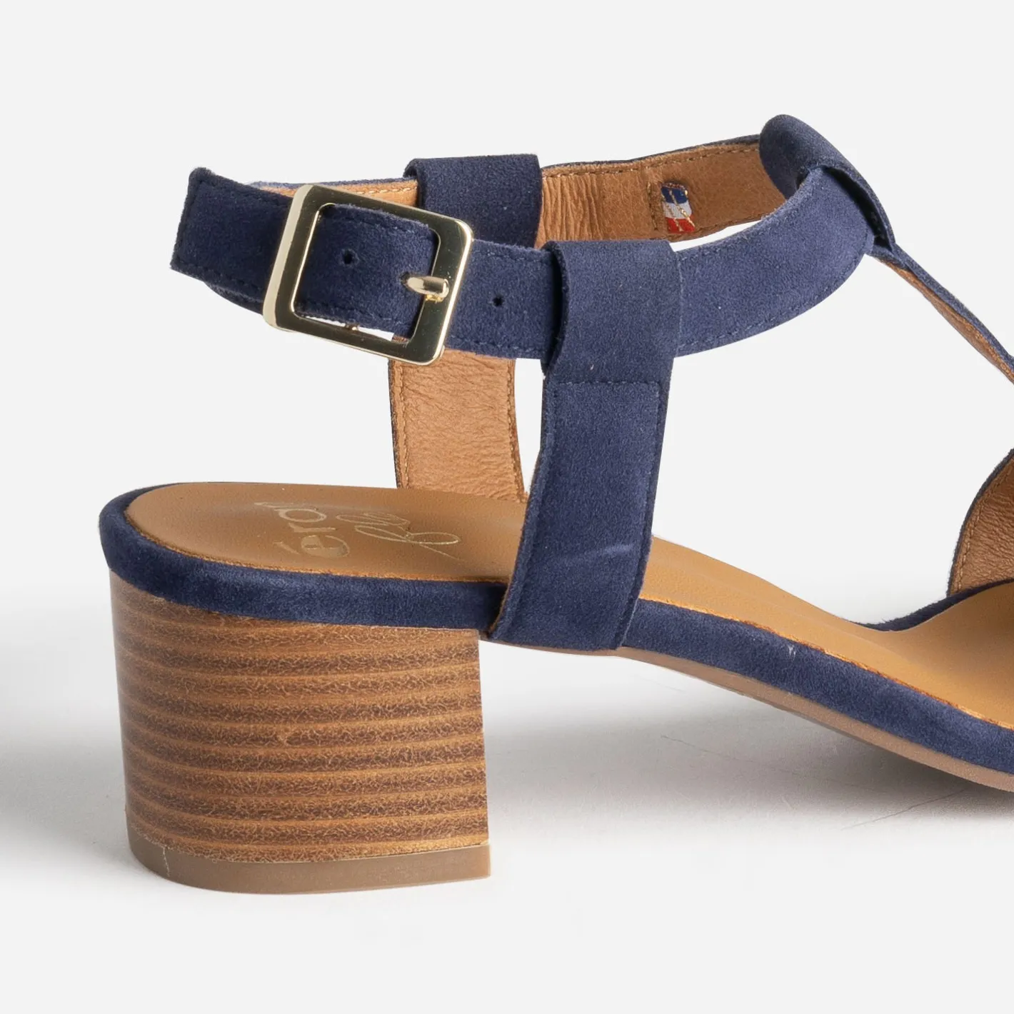 Sandale en cuir velours^Eram Flex Outlet