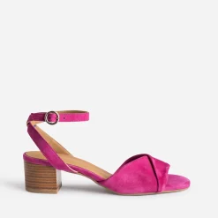 Sandale foncé cuir velours^Eram Flex Sale