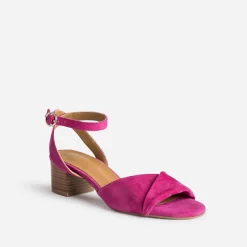 Sandale foncé cuir velours^Eram Flex Sale