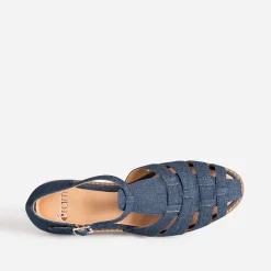 Sandale fisherman denim brut^Eram Best