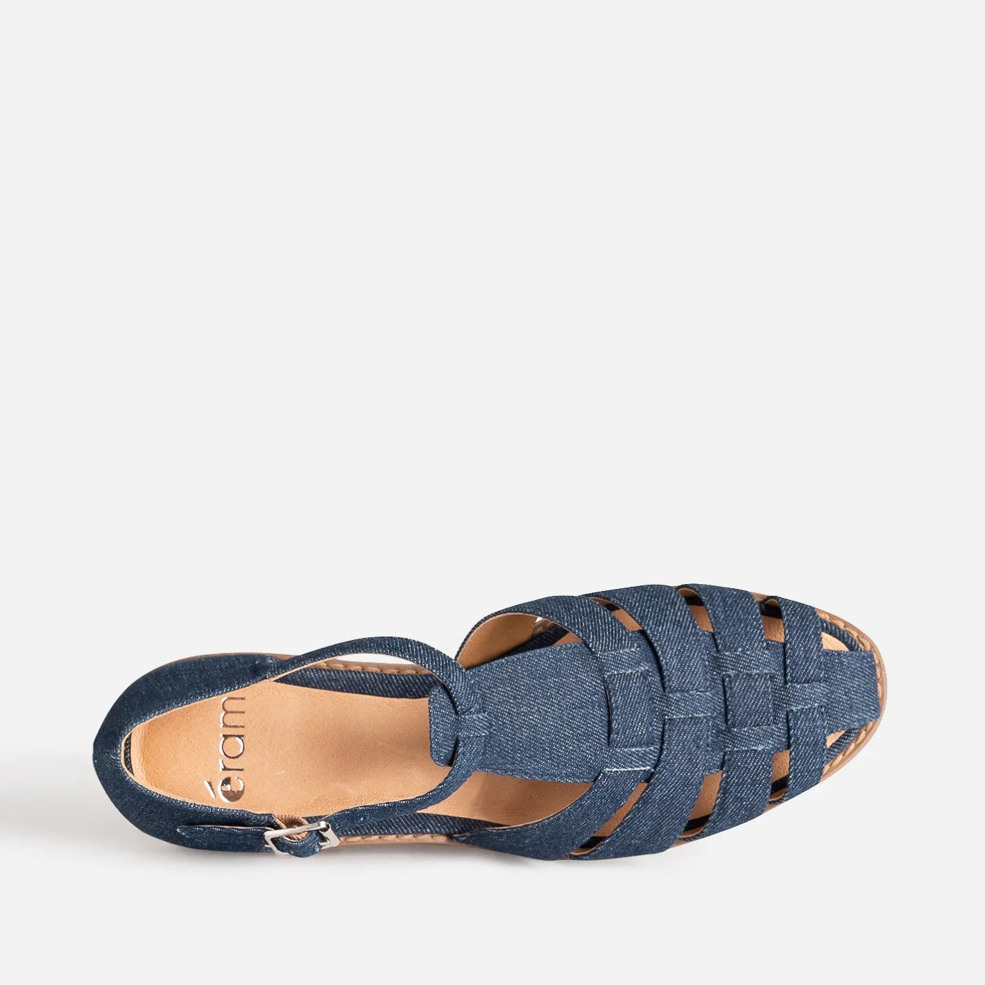 Sandale fisherman denim brut^Eram Best