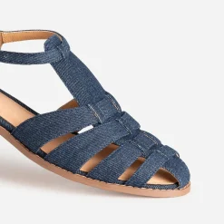 Sandale fisherman denim brut^Eram Best