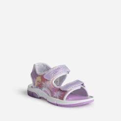 Sandale lilas semelle lumineuse^La reine des Neiges Best