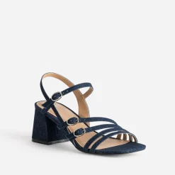 Sandale marine en jean^Eram Outlet