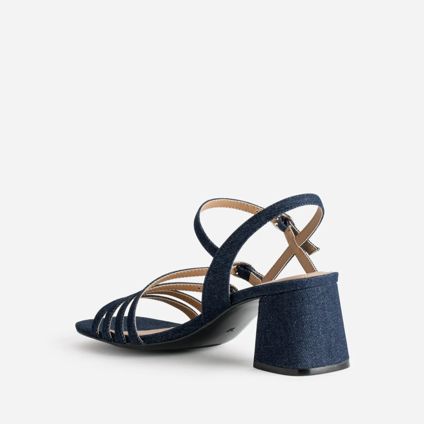 Sandale marine en jean^Eram Outlet