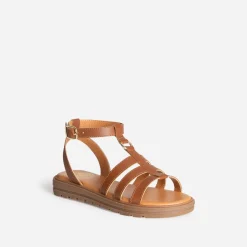 Sandale spartiate en cuir^Buggy Online