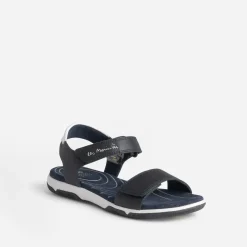 Sandale cuir à scratchs^Tbs Sale