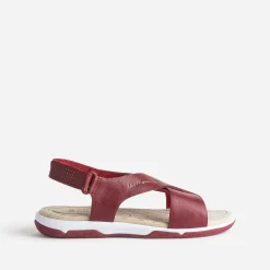 Sandale en cuir à larges brides^Tbs Hot