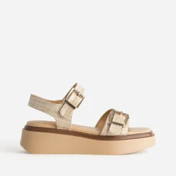 Sandale effet raphia^Texto Clearance