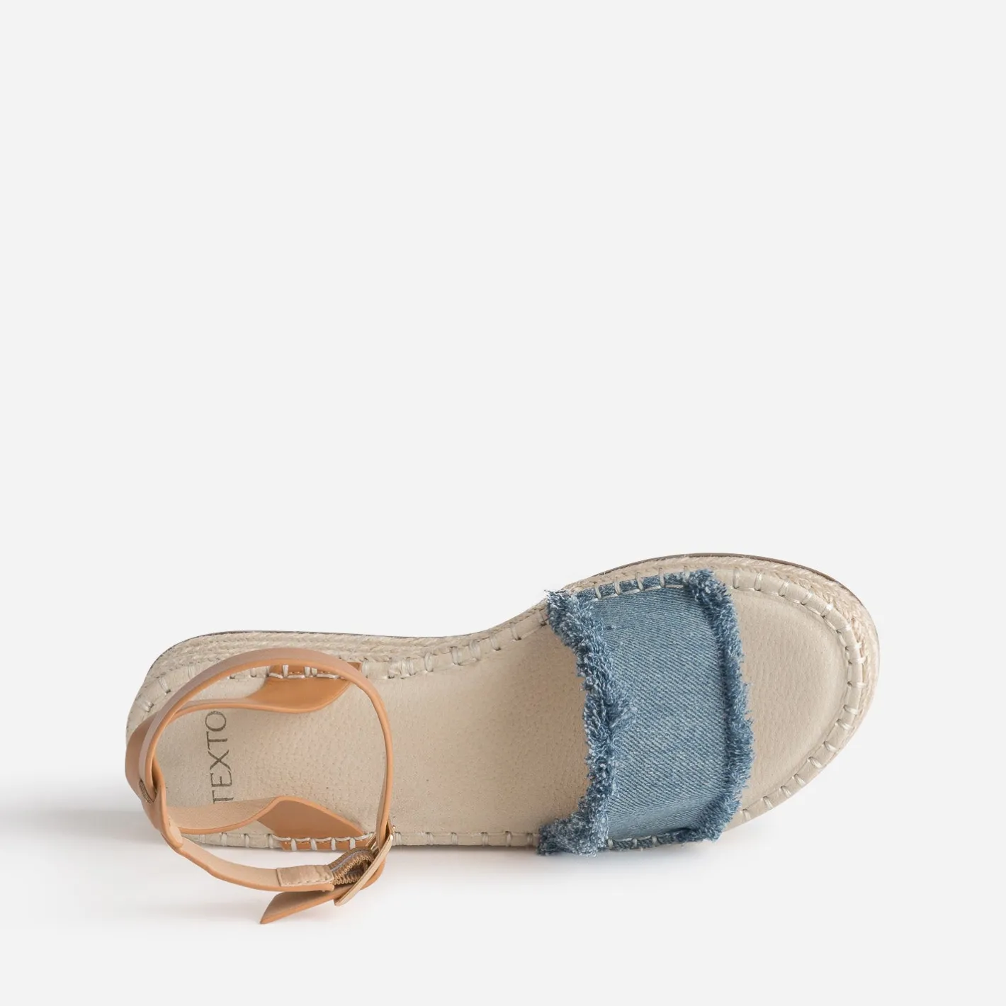 Sandale en jean^Texto Hot