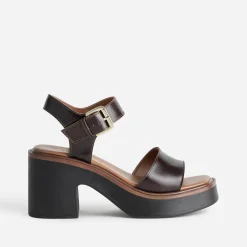 Sandale cuir^Texto Clearance