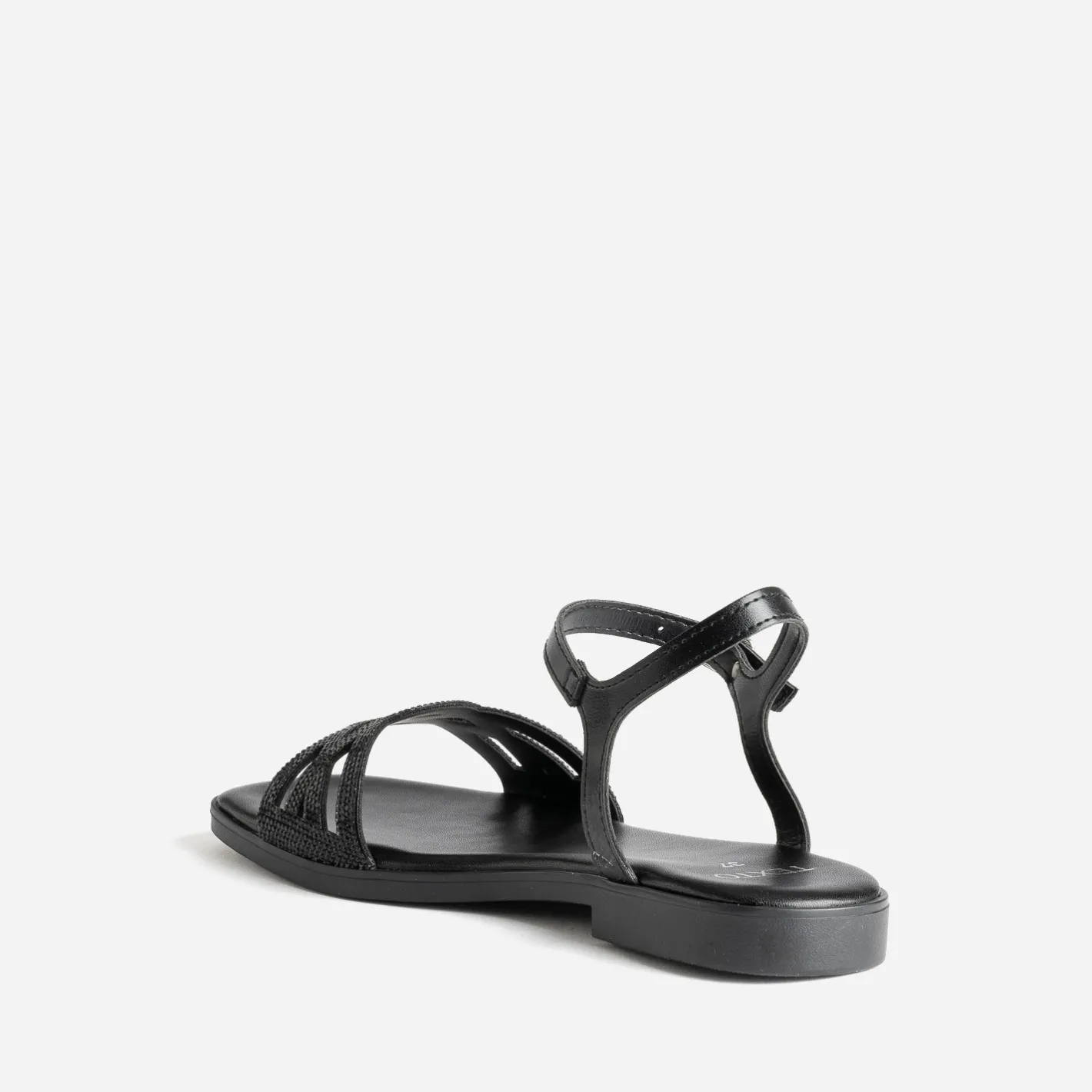 Sandale e brides strassées^Texto Discount