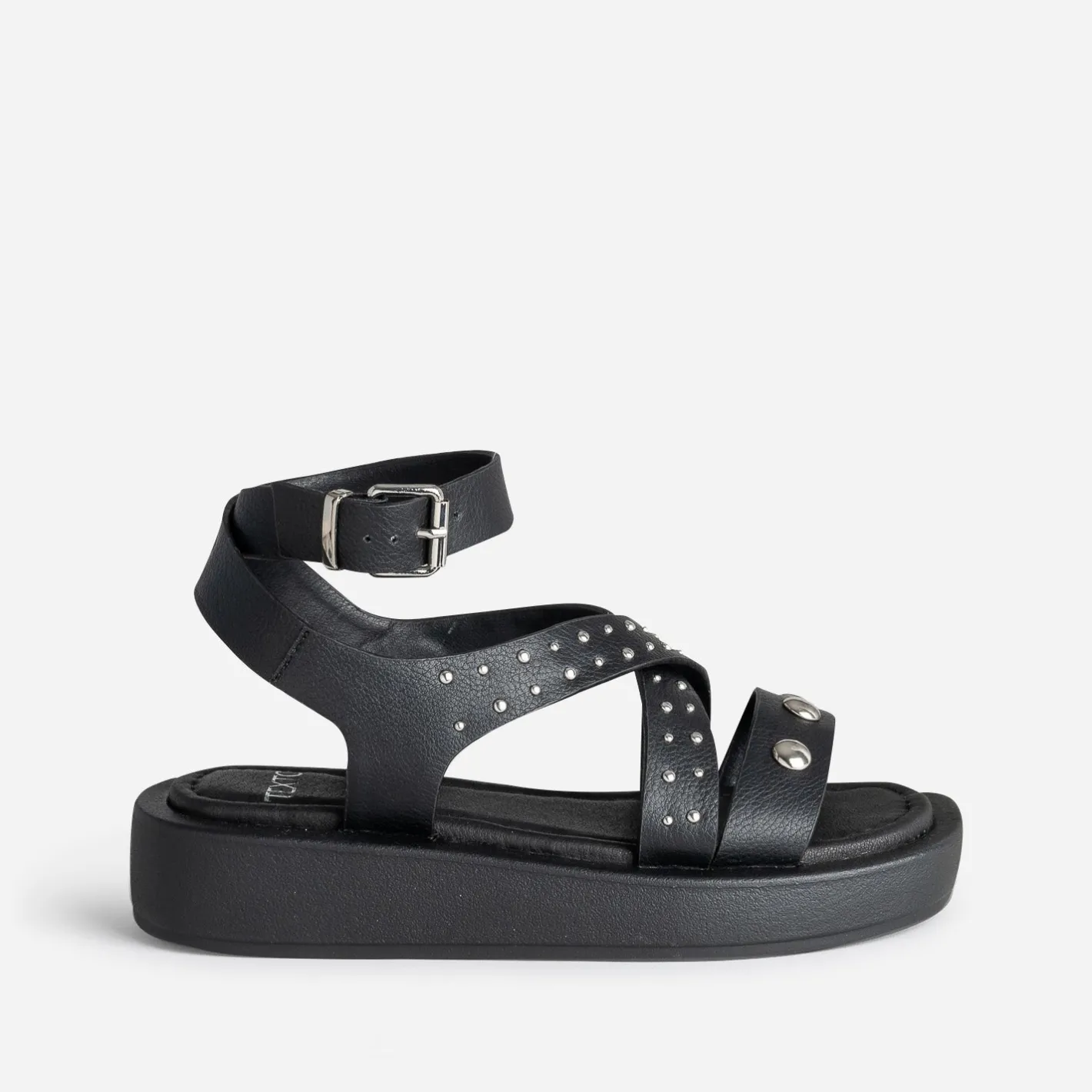 Sandale e cloutée^Texto Discount
