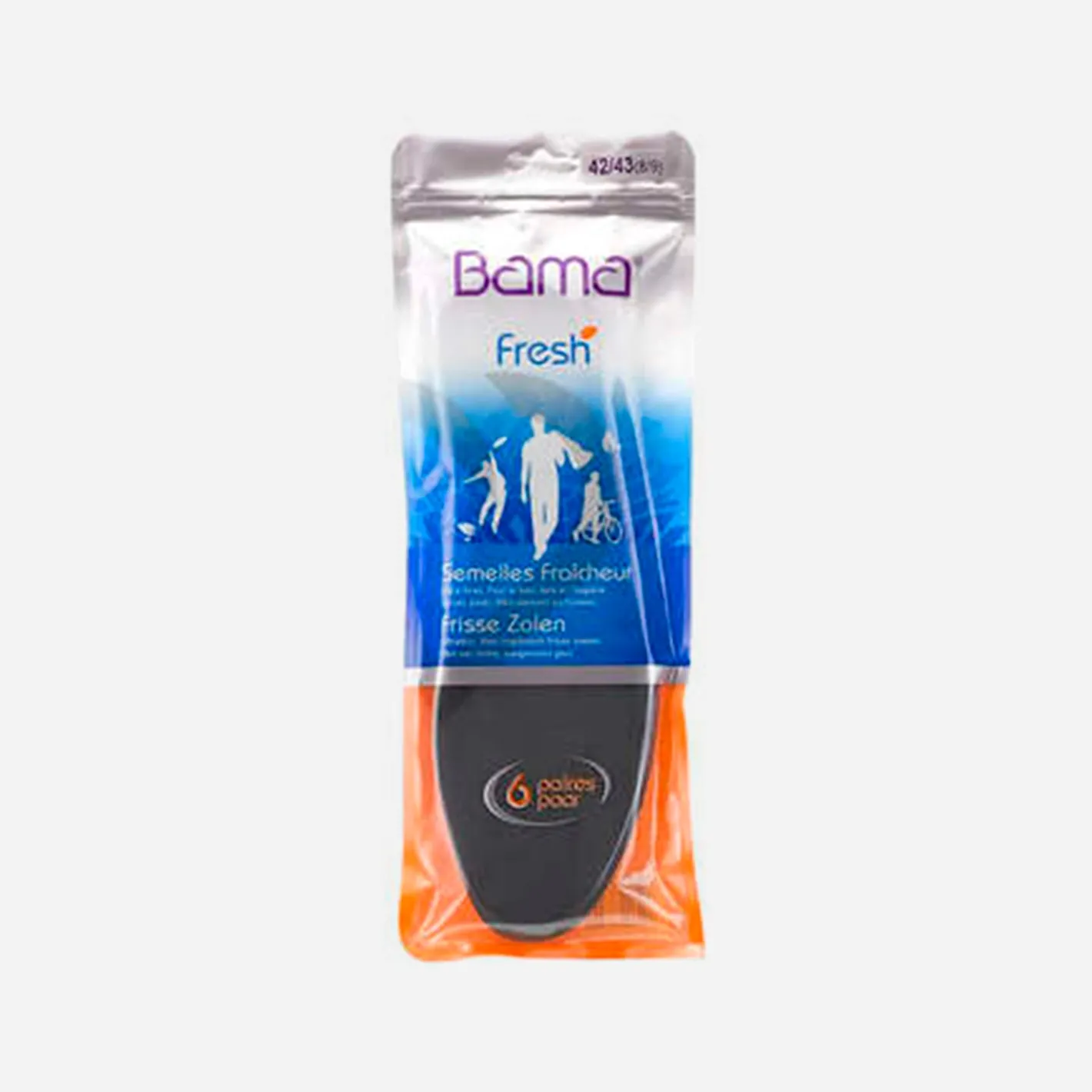 Semelles fraîcheur parfumées^Bama New