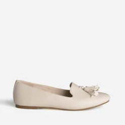 Slipper écru cuir^Eram New