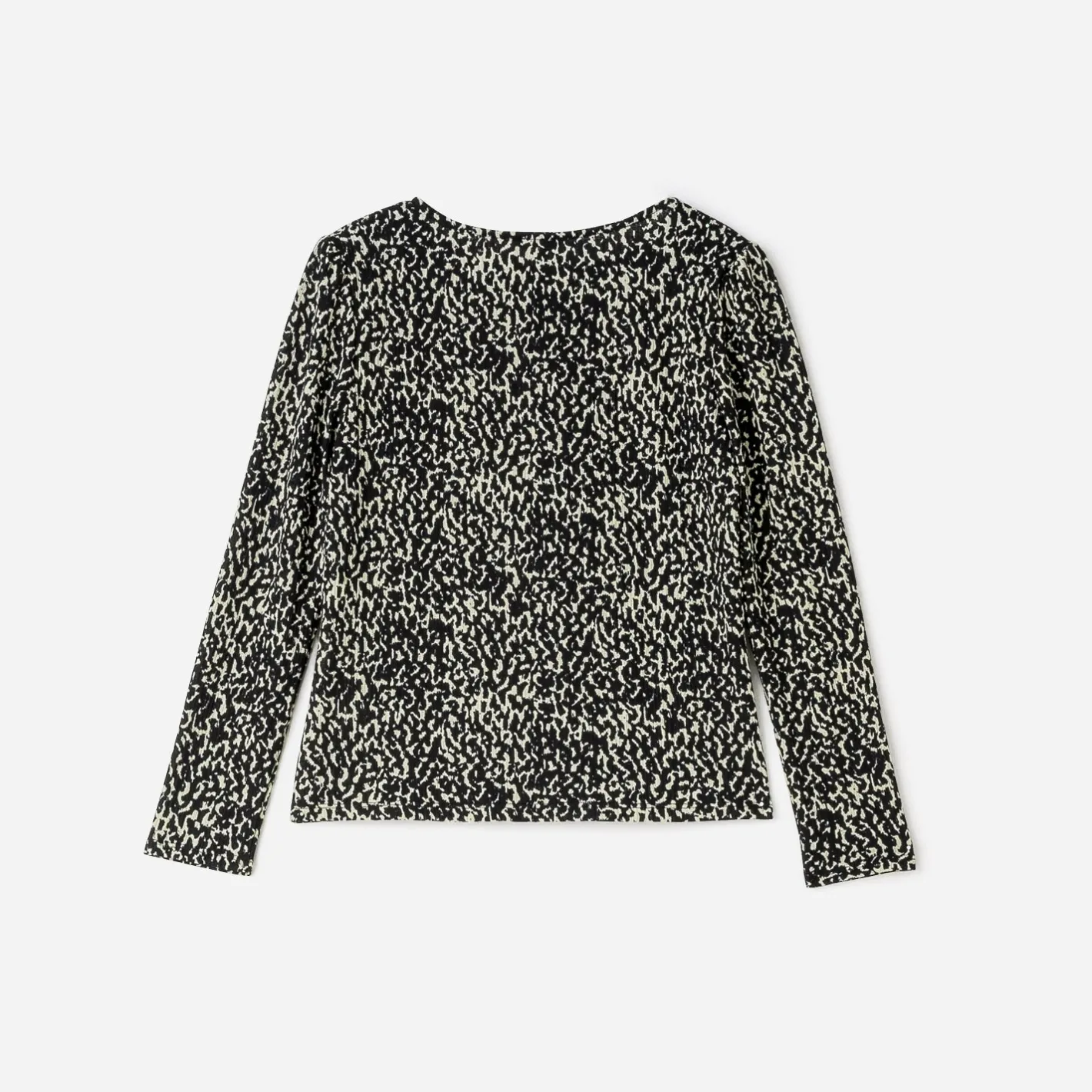 Tee-shirt imprimé animalier à épaulettes^Texto Online