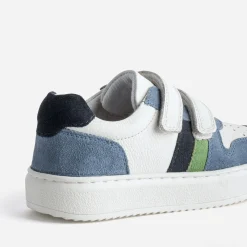 Tennis blanc, , vert cuir^Buggy Outlet