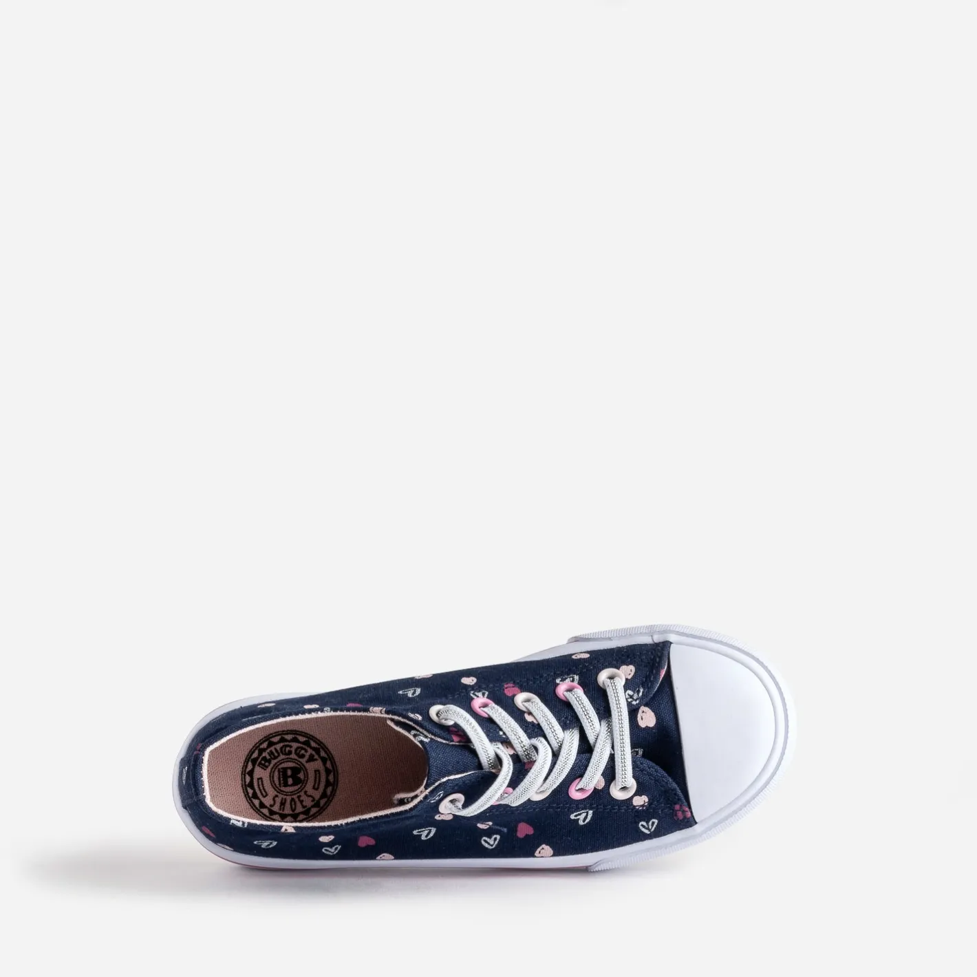 Tennis toile motifs cœurs^Buggy Online