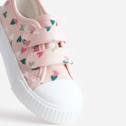 Tennis toile imprimée cœurs^Buggy
