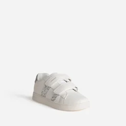 Tennis he détails gris argenté^GEOX New