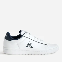 Tennis he et marine cuir^Le Coq Sportif