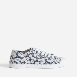 Tennis en toile imprimée fleurs^Le Temps des Cerises Clearance