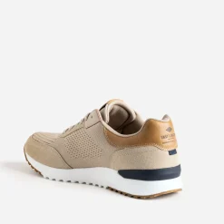 Tennis beige en mesh détails camel^Lee Cooper Clearance