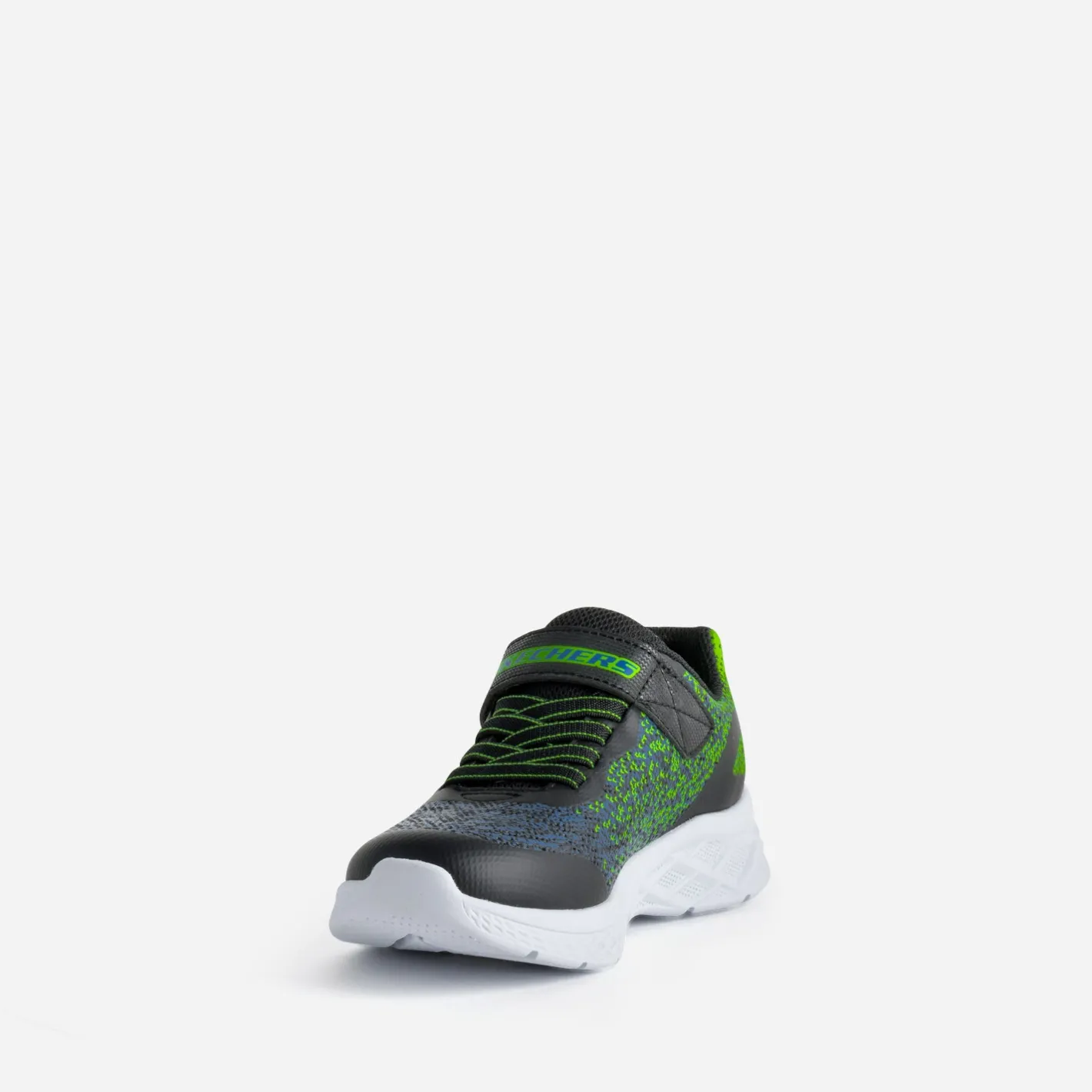 Tennis e, bleu, vert fluo^Skechers New