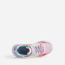 Tennis rose et fluo arc-en-ciel^Skechers Sale