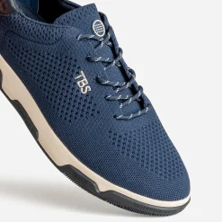 Tennis bleu en mesh^Tbs