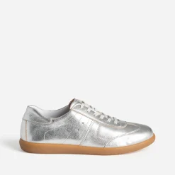 Tennis ée cuir métallisé^Texto Sale